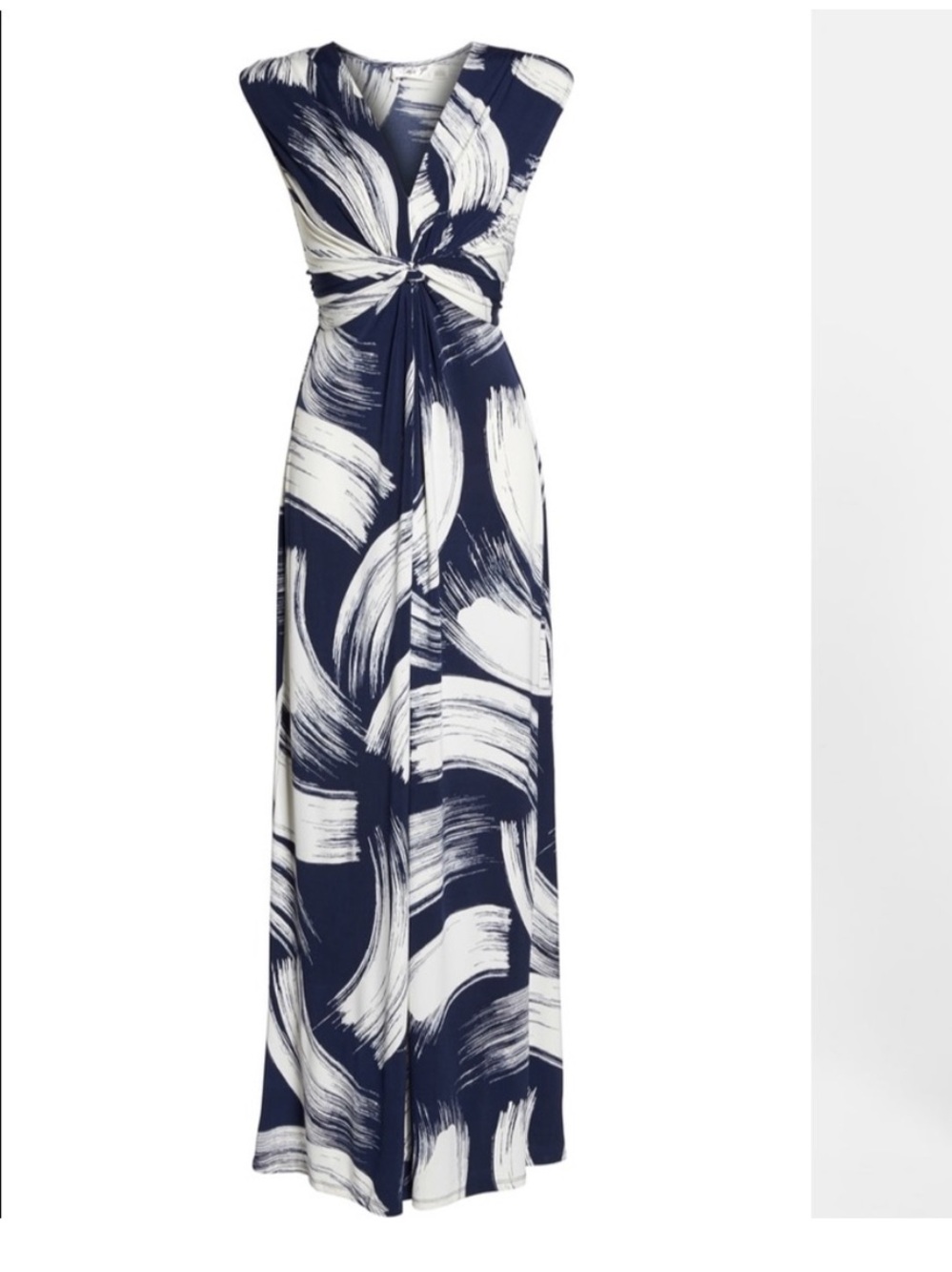 Eliza J Brushstroke Maxi Dress Size 2